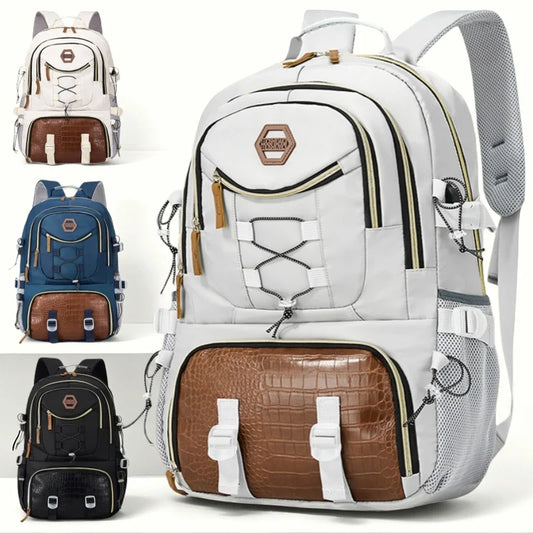 Large Capacity Outdoor Travel Backpack,Men's Hiking Backpack with Shoe Compartment,Spacious Travel Bag ,Sports Camping Backpack