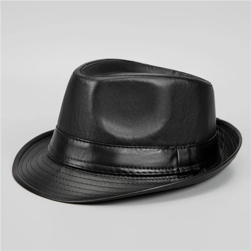 Men's and Women's Gentleman Hat Casual England Cowboy Hat Retro Warm Bowler Hat Jazz Cap Out Hundred with The Trend Cap