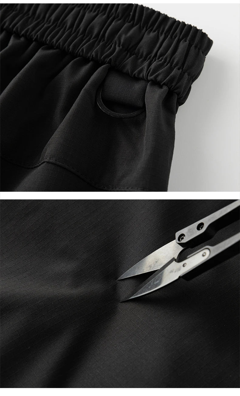 Shorts men's summer trend of work pants thin section loose five pants casual straight outside pants casual five pants