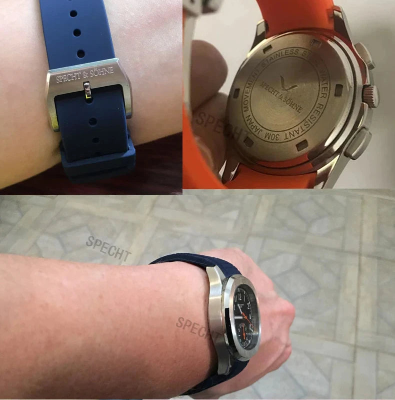 Mens Watches Top Brand Luxury Waterproof Luminous Hands Chronograph Wrist Watch Men Watch 2021 Sport Male Clock Military Watch