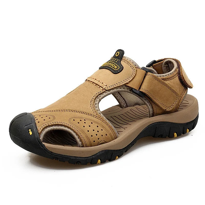 2025 Men's Sandals Men's Shoes Summer Bag Head Sandals Men's Casual Beach Shoes Men Men Shoes  Sandals sandals men