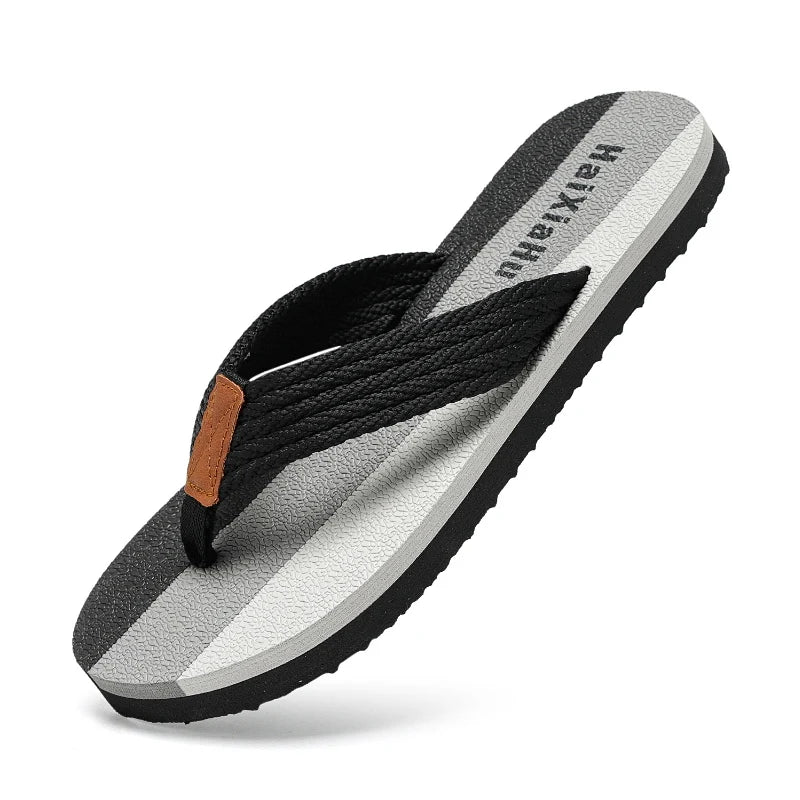 Men Slippers Summer High Quality Flip Flop Men Beach Shoes Fashion Outdoor Flip Flops Casual Breathable Slippers for Men Sandals