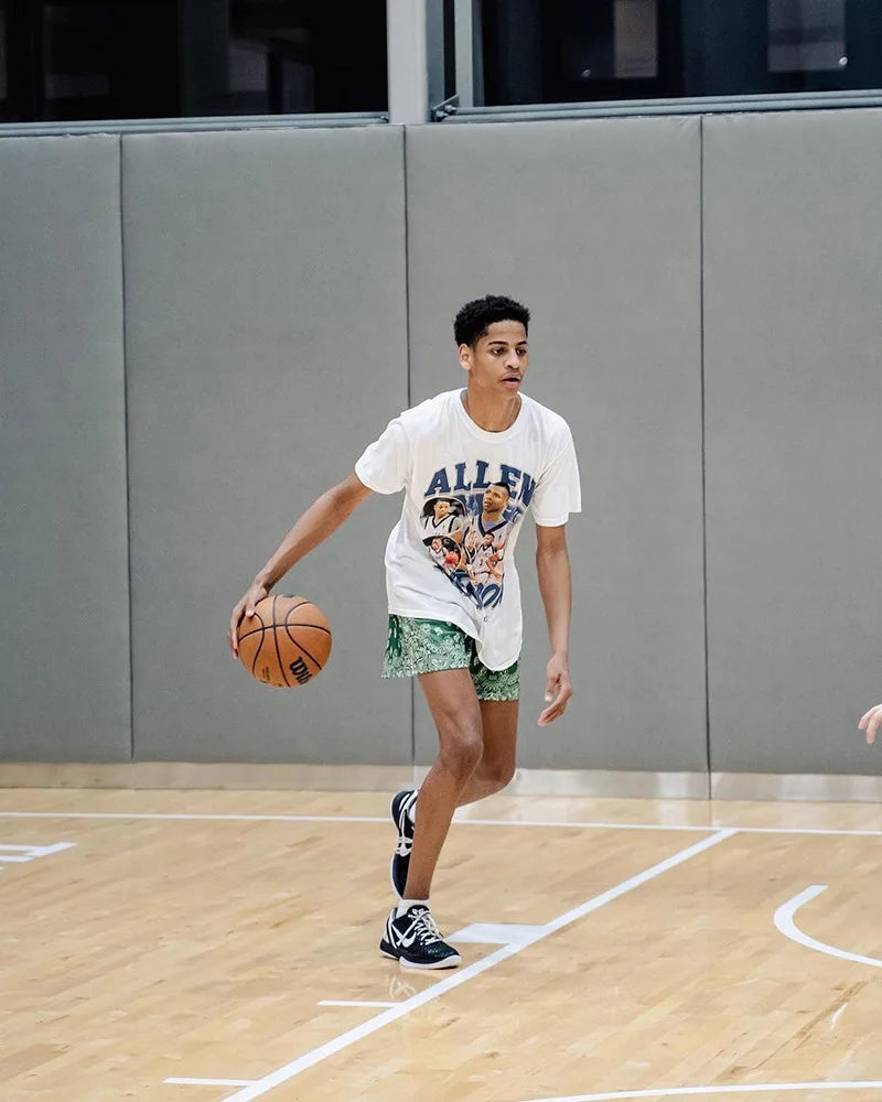 2024 New summer men shorts men and women's fashion beach seaside casual pants mesh sports quick-drying quarter pants