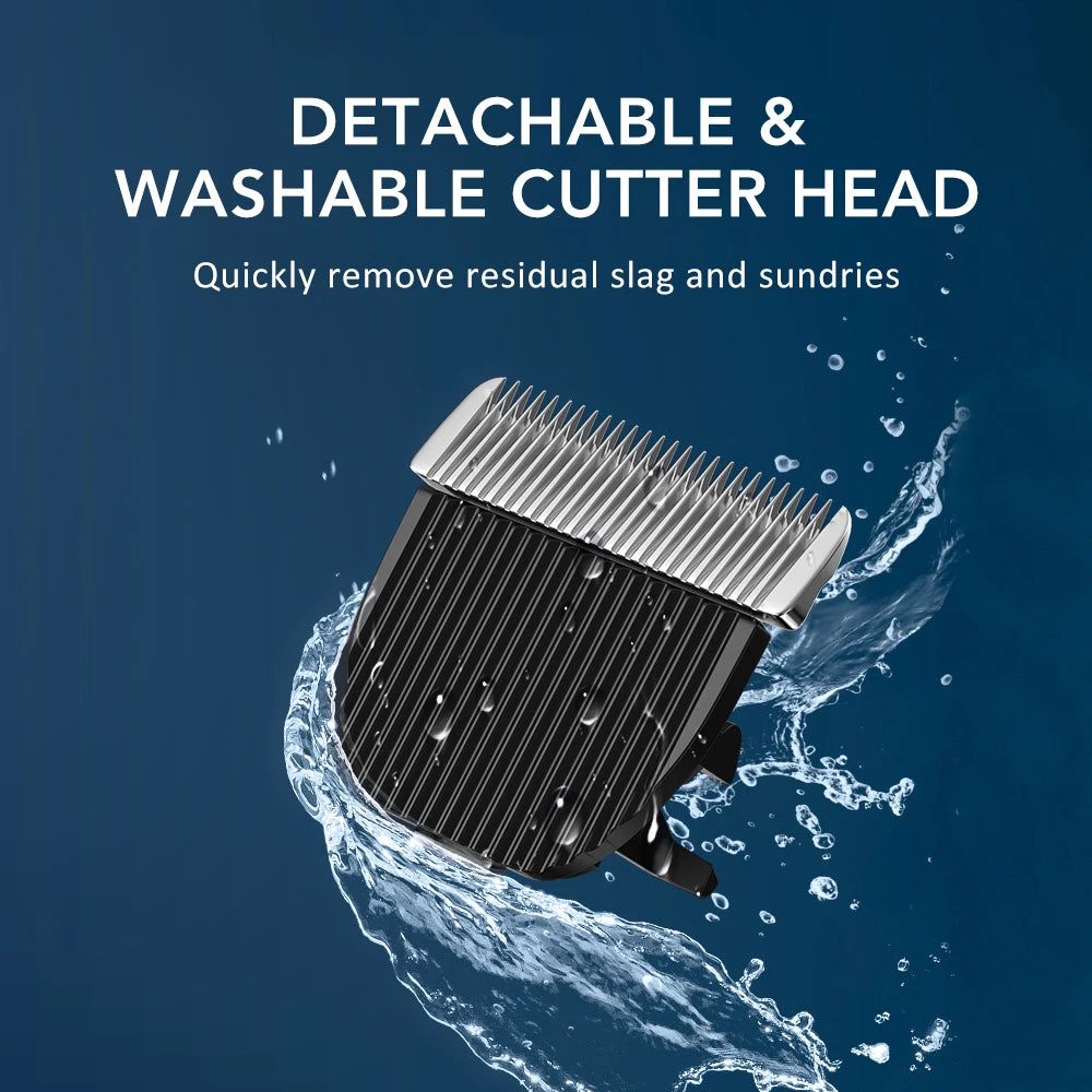 Electric Hair Clipper Men's Hair Cut Machine Wireless Trimmer Professional Clipper Machine Rechargeable Hair Cut Barber