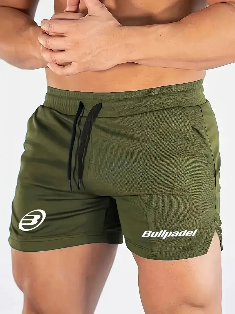 Men's Fashionable Solid Color Shorts with Pockets, Breathable, Slightly Elastic, Suitable for Hiking, Jogging, Cycling, Outdoor Fitness Exercise