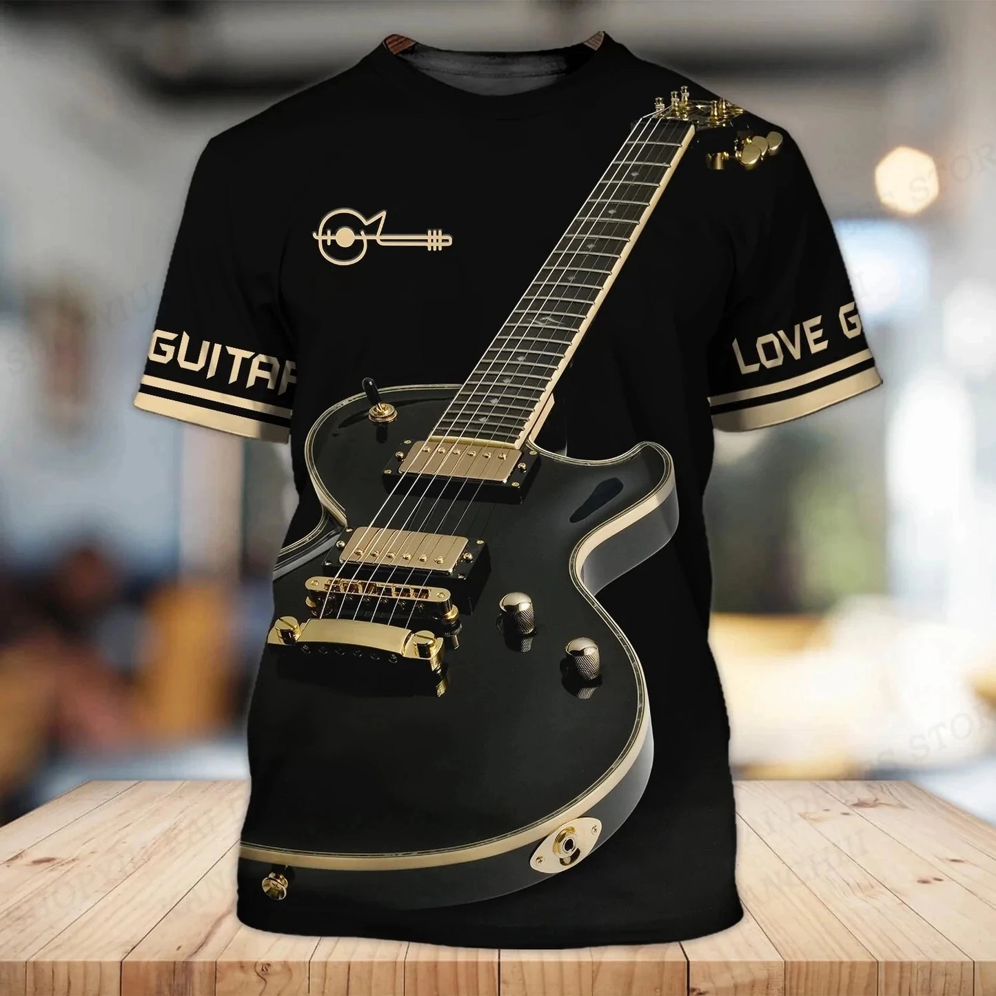 Music T shirts Guitar Graphic 3d Print Tshirt Men Women Fashion T-shirt Tops Kids Tshirt Boy Tees Men's Clothing Rock T-shirts