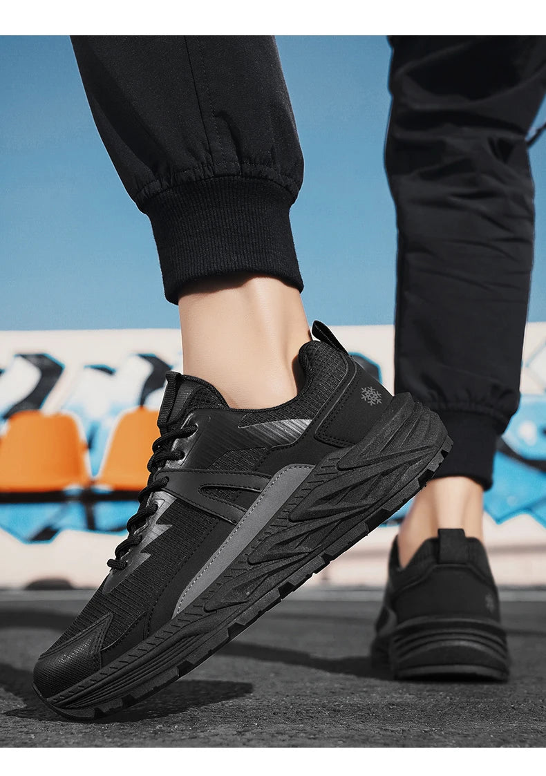 Casual Sneakers Men Low-top Breathable Sports Shoes for Men Fashion All-seasons Walking Shoes Trendy Trainers for Man 2025 New