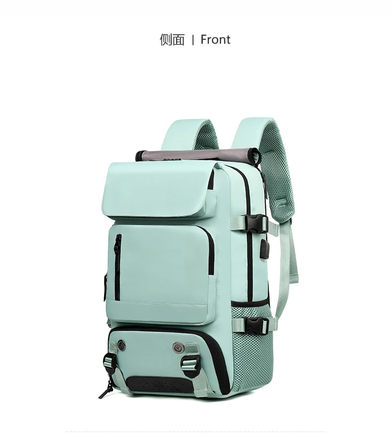 New casual large - capacity travel backpacks for both men and women. They are multifunctional computer backpacks suitable for bu