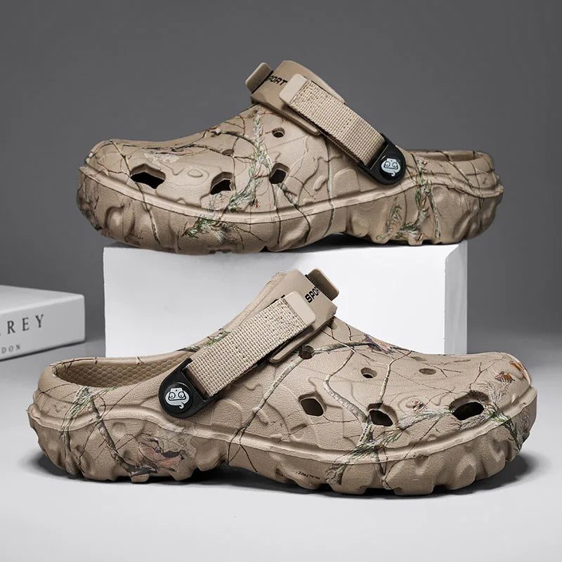 Men Slippers High Quality Classic Outdoor Anti-Slip Garden Shoes Lightweight Fashion Casual Sandals Sandals for Men Platform