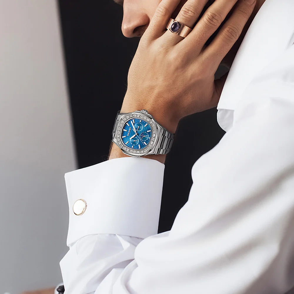 SKMEI Waterproof Wristwatches Top Brand Luxury Movement Quartz Watch For Men Women Calendar Time Clock Male Watches Reloj Hombre