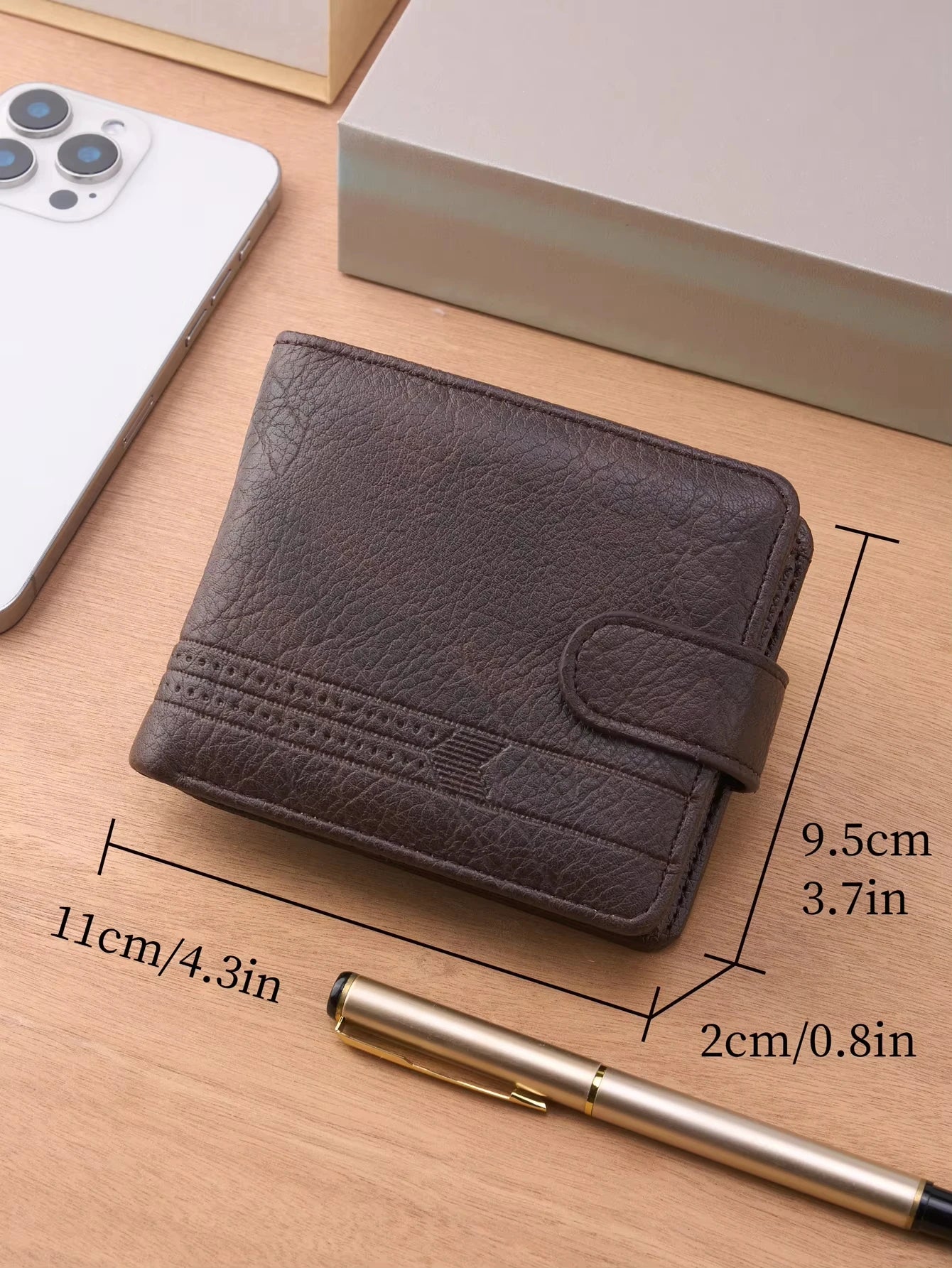 Men Wallets Leather Zipper Purse Man Slim Card Horders Quality Male Short Multi-card Wallet Coin Pocket Purse