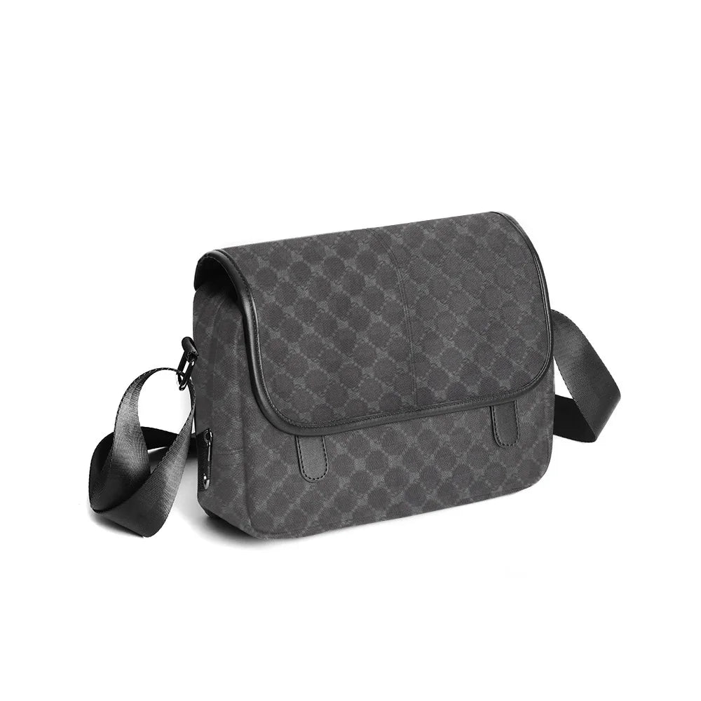 Designer Leather Large Messenger Bag for Men Bags Casual Man Crossbody Bag Male Sling Bag Fashion Business Shoulder Bag Luxury