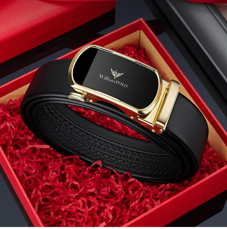 Men Belts Luxury Brand Designer Automatic Buckle Belt  Business Casual Dress Belts Gift for Men