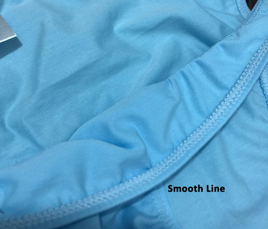 3 Pcs Pouchsexy Underwear Cotton Briefs para hombre Mens Bodysuit Male Comfortable Solid Underpants Breathable for man for boys