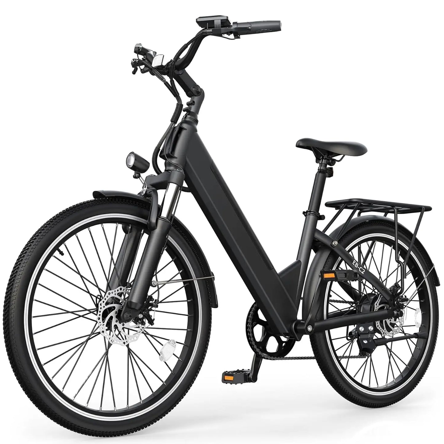 Electric Bike for Adults,26" Step-Thru EBike with 1000W Peak Motor,50 Miles 21.7MPH Adult Electric Bicycles with, Customized