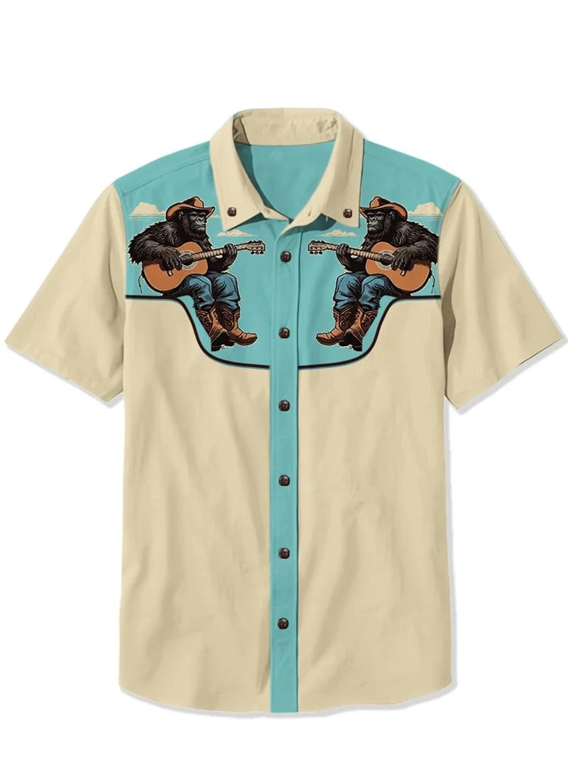 Men's Shirts Summer Casual Fashion Short Sleeved Shirts Mens Hawaiian Shirts Casual Clothing Camisas De Hombre Elegantes De Lujo