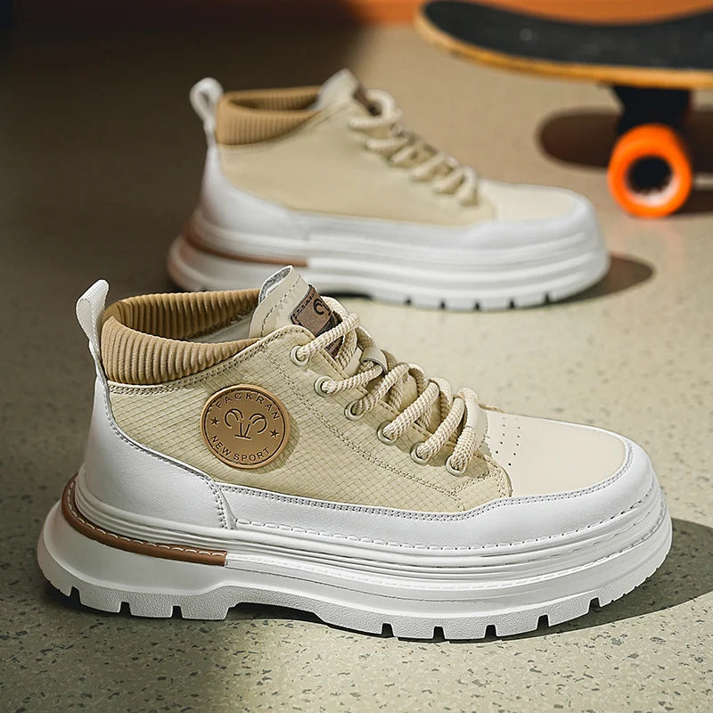 Men's Shoes 2024 Autumn and Winter New Rubber and Plastic Casual Fashion Men's Boots Warm and ComfortableBoots  Mens Boots