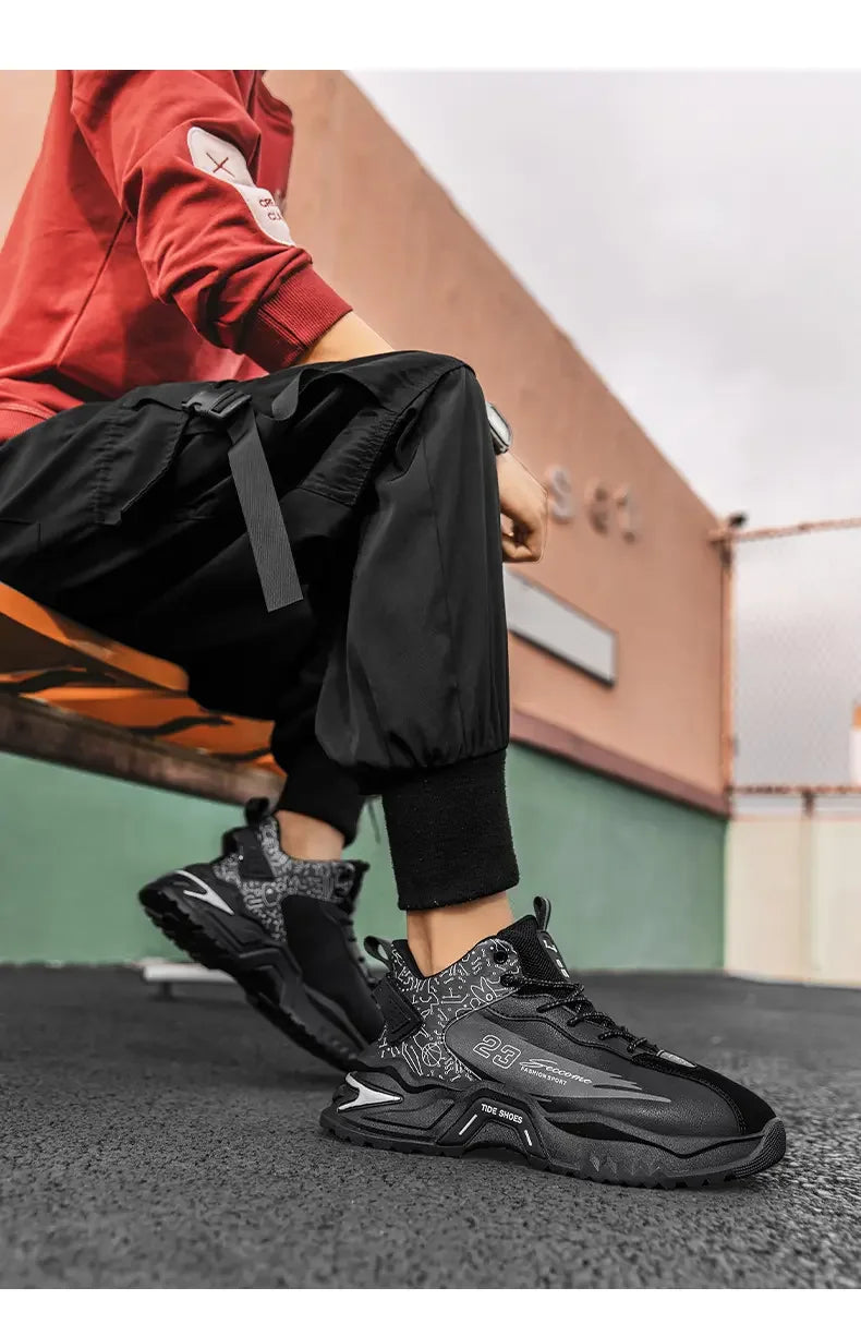 Men's Sneaker Shoes Casual Sports Basketball Shoes for Men Fashion Trends Original Male Sneakers High Top Mens Running Shoes