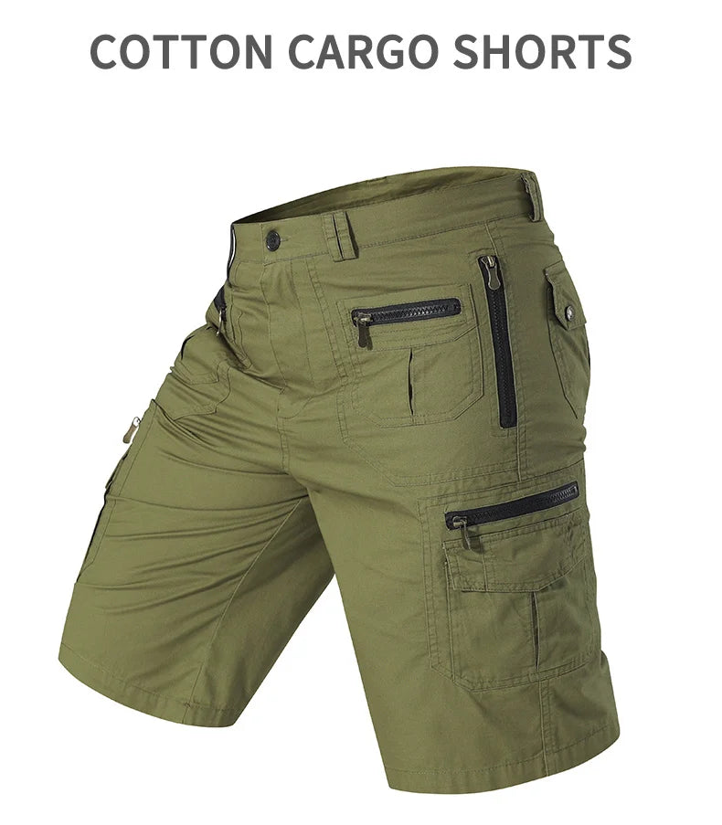 Shorts Men Urban Military Waterproof Cargo Tactical Shorts Male Outdoor Camo Breathable Quick Dry Pants Summer Casual Shorts