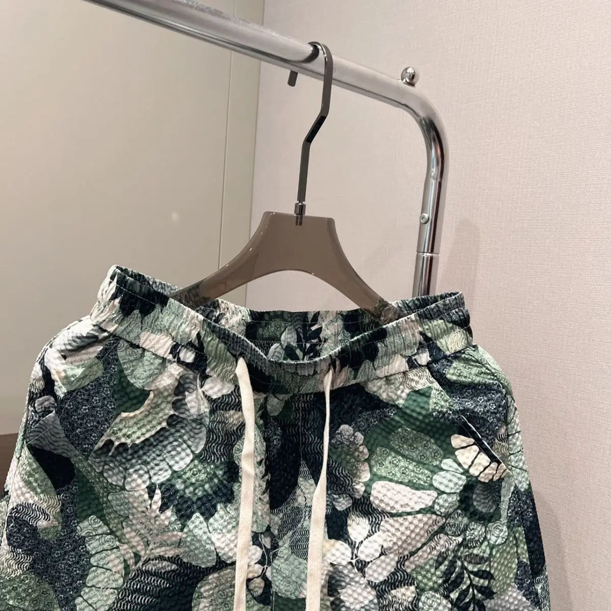 Shorts for Men's Retro Printed Shorts Versatile Casual and Fashionable Shorts Beach Style Five-point Pants