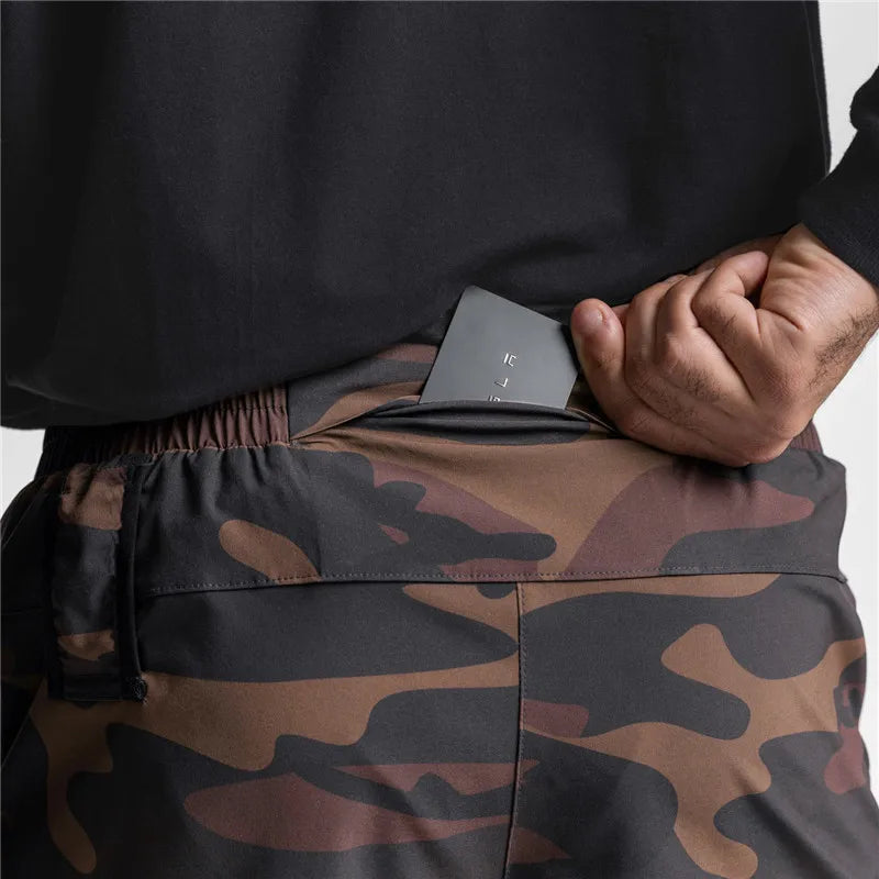 2025 NEW Summer Running Shorts Men Sports Jogging Fitness Shorts Quick Dry Mens Gym Men Shorts Gyms Short Pants For Men