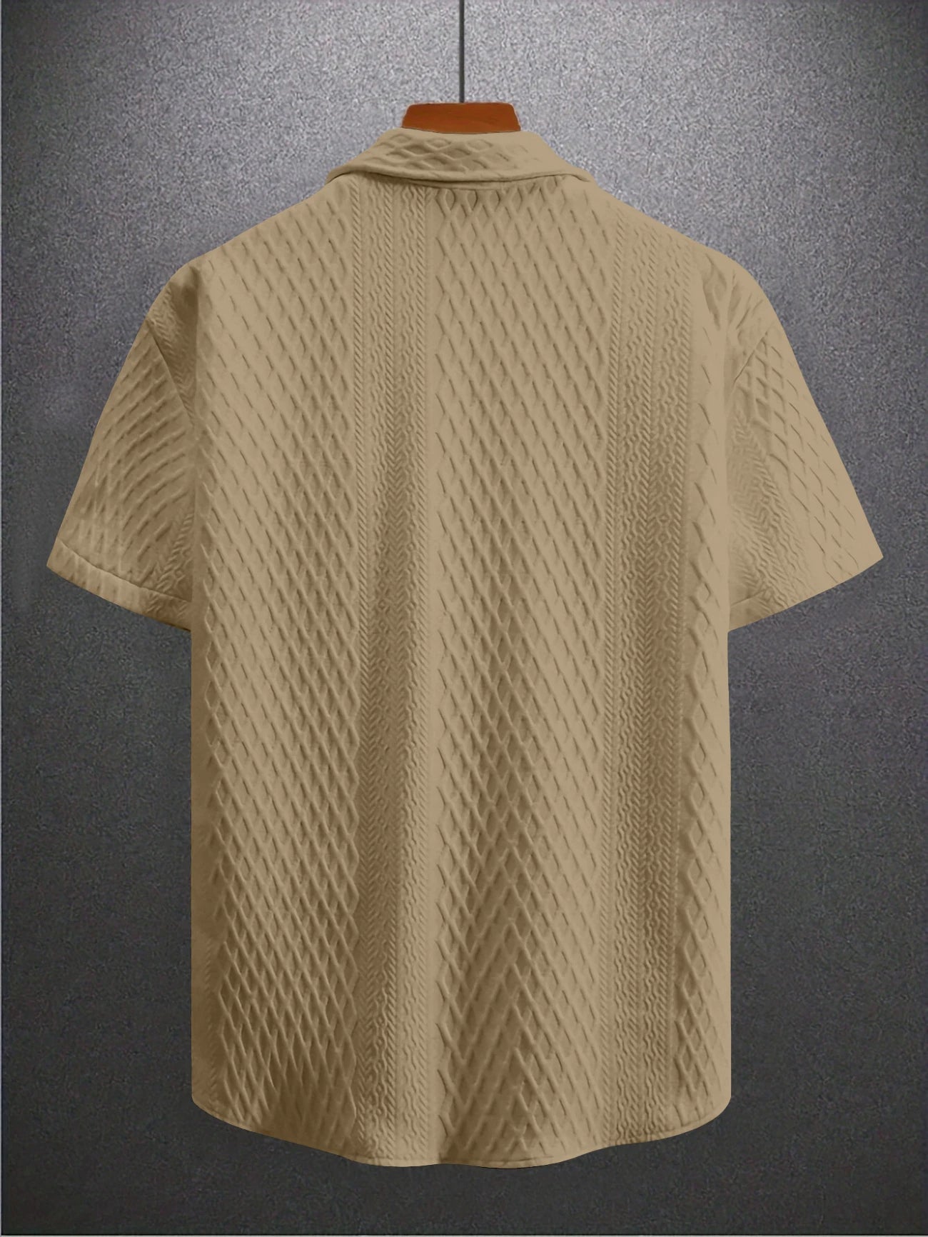 2025 New Men's Casual Short Sleeve Shirt Breathable Slim Fit Summer Tops - Trendy Button Down Shirts for Men