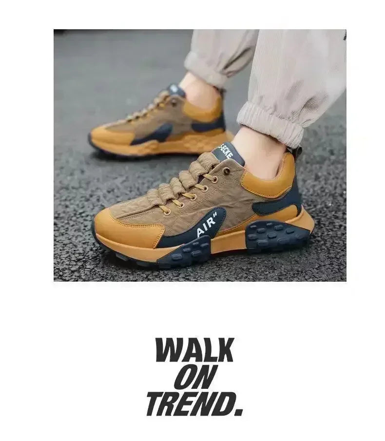 2025 Spring/Autumn Season Fashionable Men's Sneakers/Thick-Soled Casual Sports Shoes for Leisure and