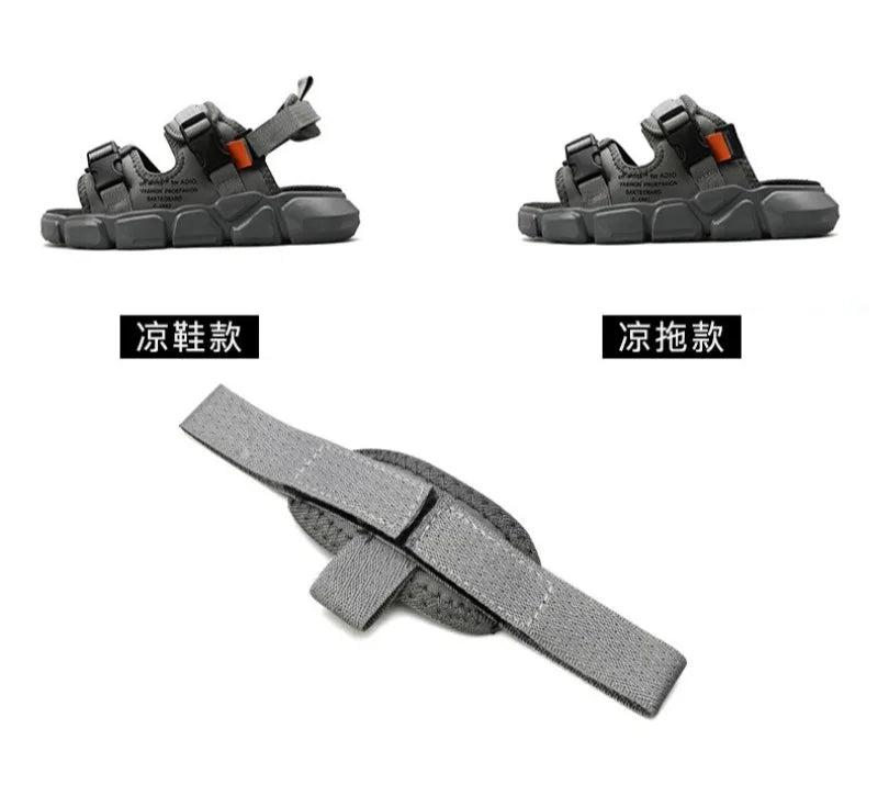 Summer High Quality Beach Sandals for Men Outdoor Breathable Wear-resistant Men Casual Sandals Fashion Holiday Shoes Zapatos De