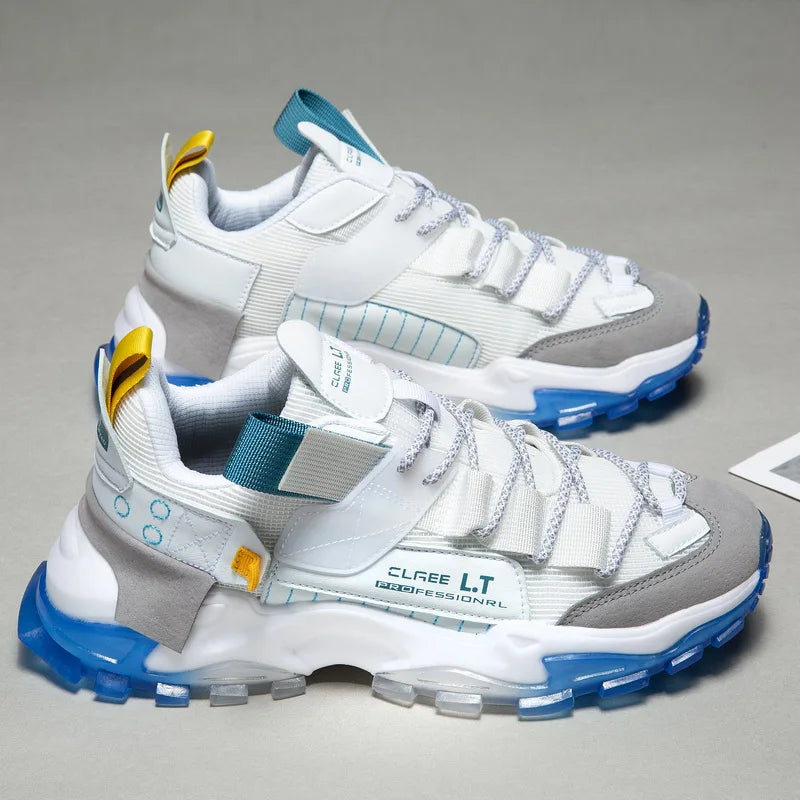 2023Men's Sneakers  Summer Mesh Breathable Casual Shoes Lightweight Walking Men Shoes Soft Sole Tenis Fitness Shoes