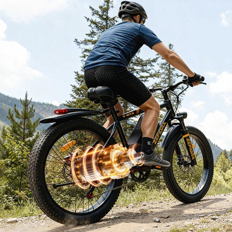Two Wheels Electric Super Bicycle 1000w 14 26 Inch 30-50mph 30-60miles 48v Aluminum Alloy,climbing 45° Slopes Electric Scooter