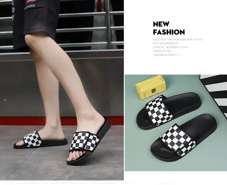 Slippers for Men To Wear Outside in Summer Men's Non-slip and Anti-odor Comfortable Soft Flip-flops Outdoor Trendy Sandals