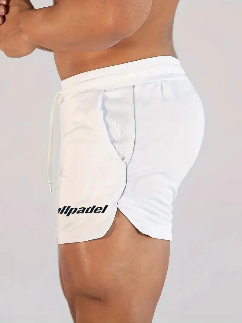 Men's Fashionable Solid Color Shorts with Pockets, Breathable, Slightly Elastic, Suitable for Hiking, Jogging, Cycling, Outdoor Fitness Exercise