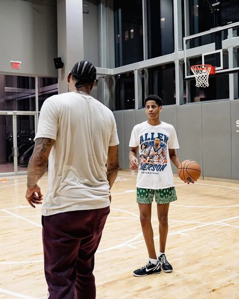 2024 New summer men shorts men and women's fashion beach seaside casual pants mesh sports quick-drying quarter pants