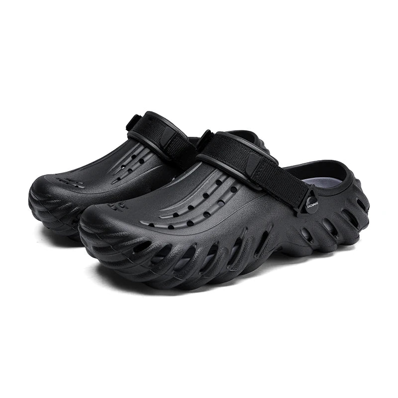 Luxury Man Sandal for Men Brand Men's Shoes 2025 White Sandals Flat Sandals Mens Soft Sandles Summer Shoes Sale Slippers Slipers