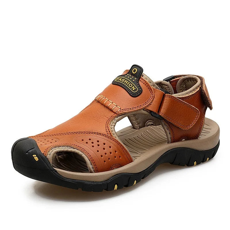 2025 Men's Sandals Men's Shoes Summer Bag Head Sandals Men's Casual Beach Shoes Men Men Shoes  Sandals sandals men