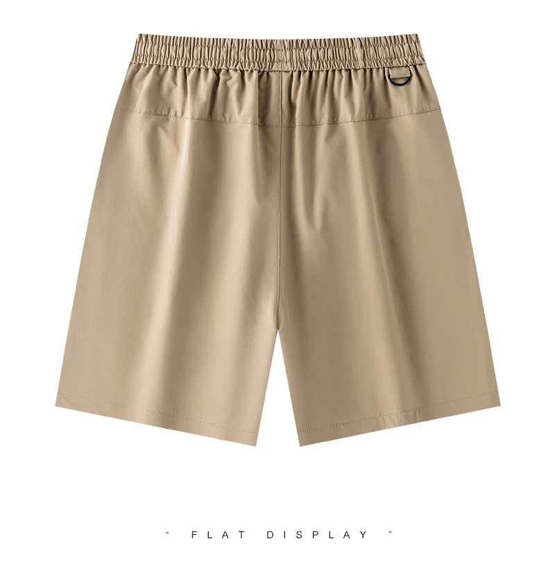 Shorts men's summer trend of work pants thin section loose five pants casual straight outside pants casual five pants