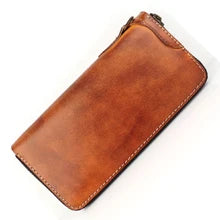The Secret Life Of Walter Mitty Vintage Leather Men Wallet Genuine leather Wallet Men Purse Handmade male Wallet Money holder