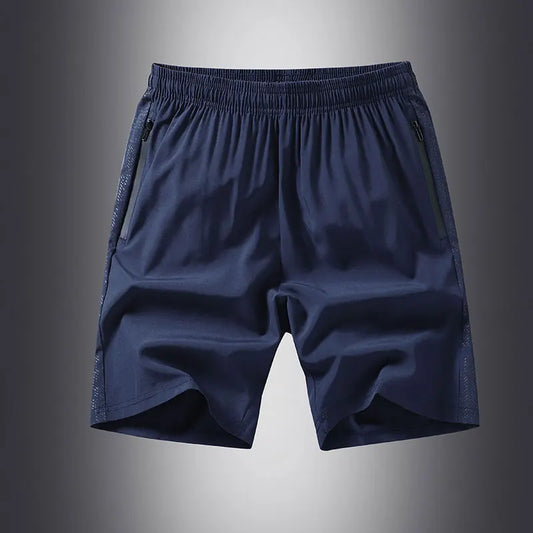 Men s shorts  outdoor casual and fashionable five quarter pants sports breathable men s loose straight leg elastic waist shorts