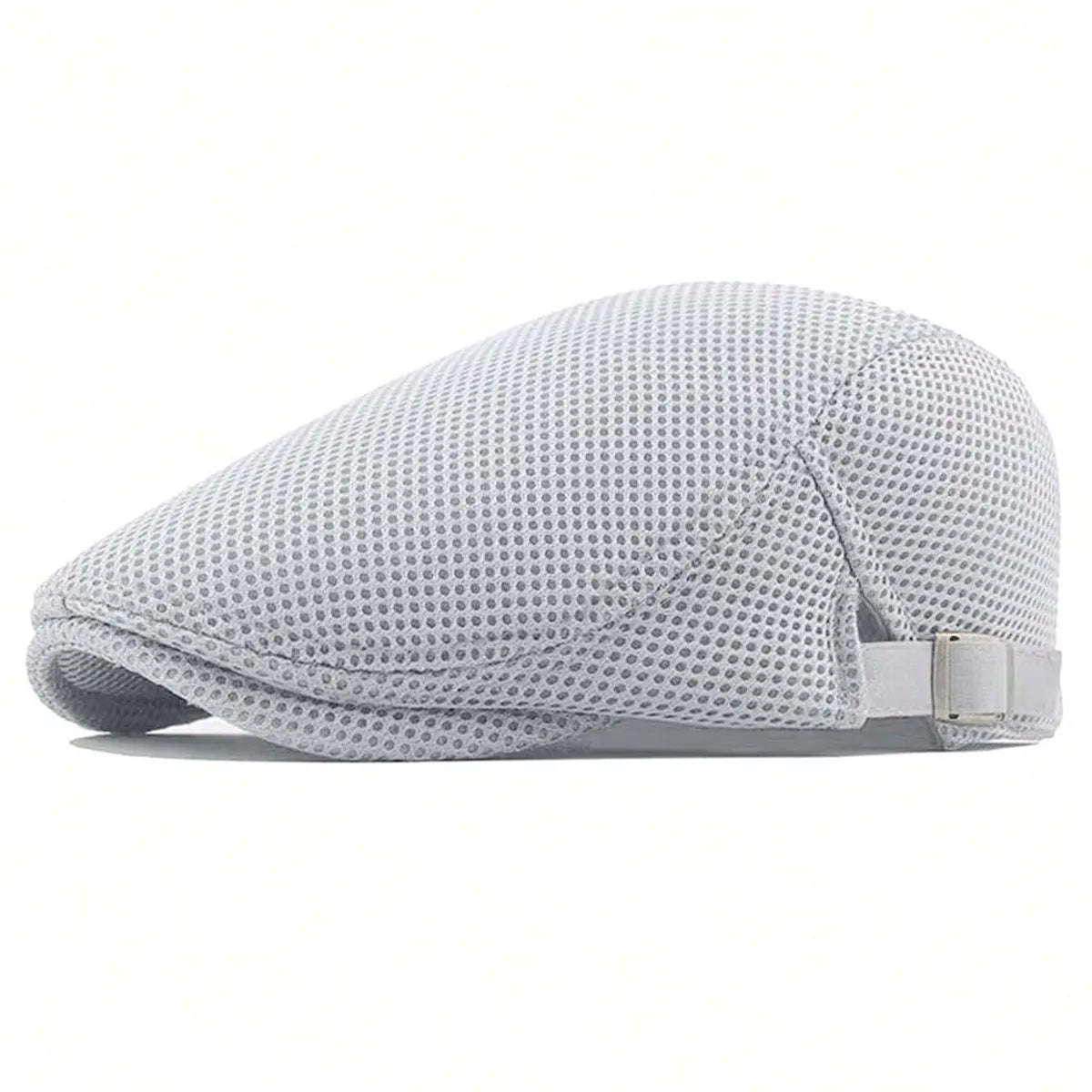Men Mesh Newsboy Caps British Painters Hats Spring and Summer Ventilate Berets Adjustable Flat Cap Hip Hop Berets