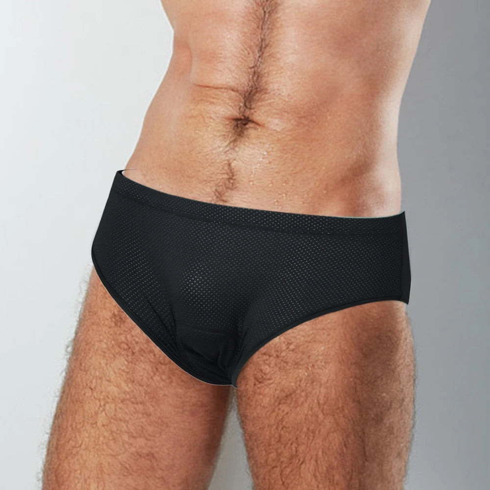 Men Bike Underwear Breathable Padded Bicycle Briefs Cycle Underwear Shorts