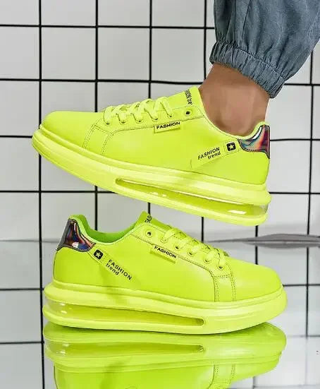 Fashion Brand Sneakers For Men Casual Shoes New Soft Comfortable Pu Leather Shoes Breathable Flats Shoes For Man Tenis Masculino