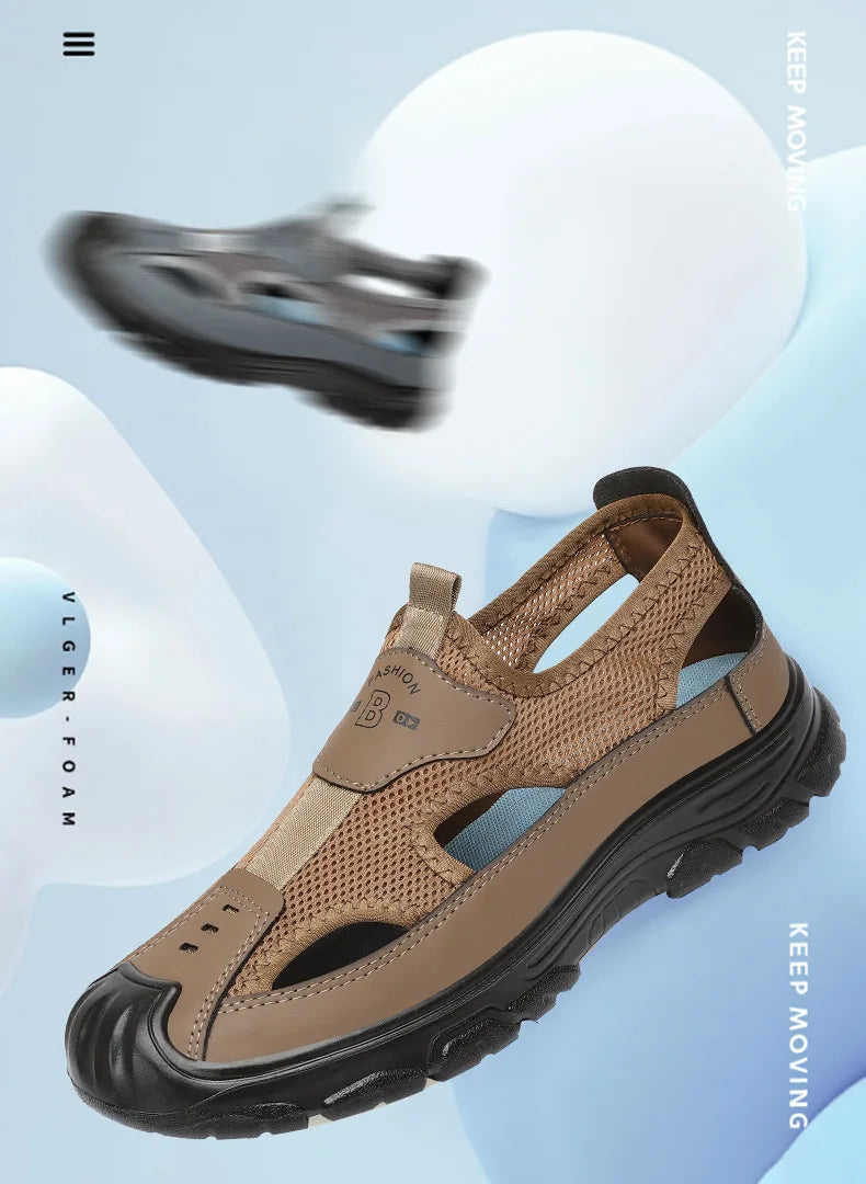 Men's Sandals 2025 New Style Diving Shoes Beach Outdoor Mountaineering Shoes Outdoor Large Sandals 39-46