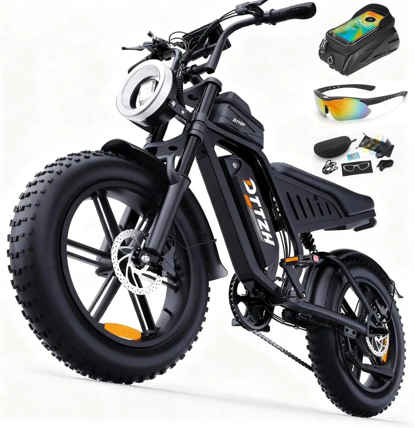 F6/F6S/F6PRO Electric Bike for Adults with NFC & Password Unlock, 4000/2000/1500W, 50/40/33MPH, 60V 30Ah, 48V, Customized
