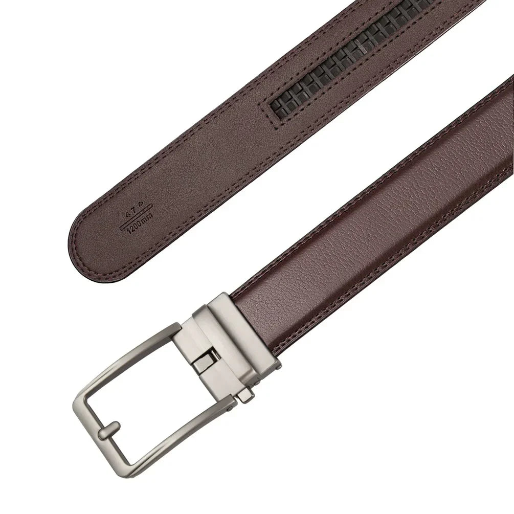 Click Belts for Men Luxury Brand Designer Fashion Automatic Buckle Genuine Leather Men's Jeans High Quality Waist Male Strap