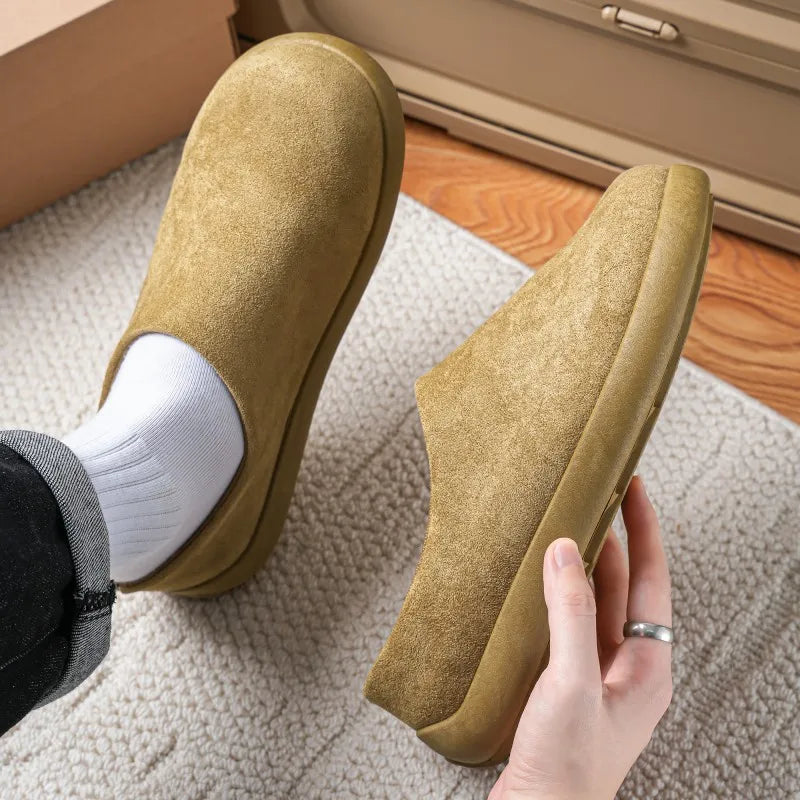 2025 New Arrival Men's Mules | Closed-Toe Half Slippers | Outdoor Slip-on Casual Shoes for Men
