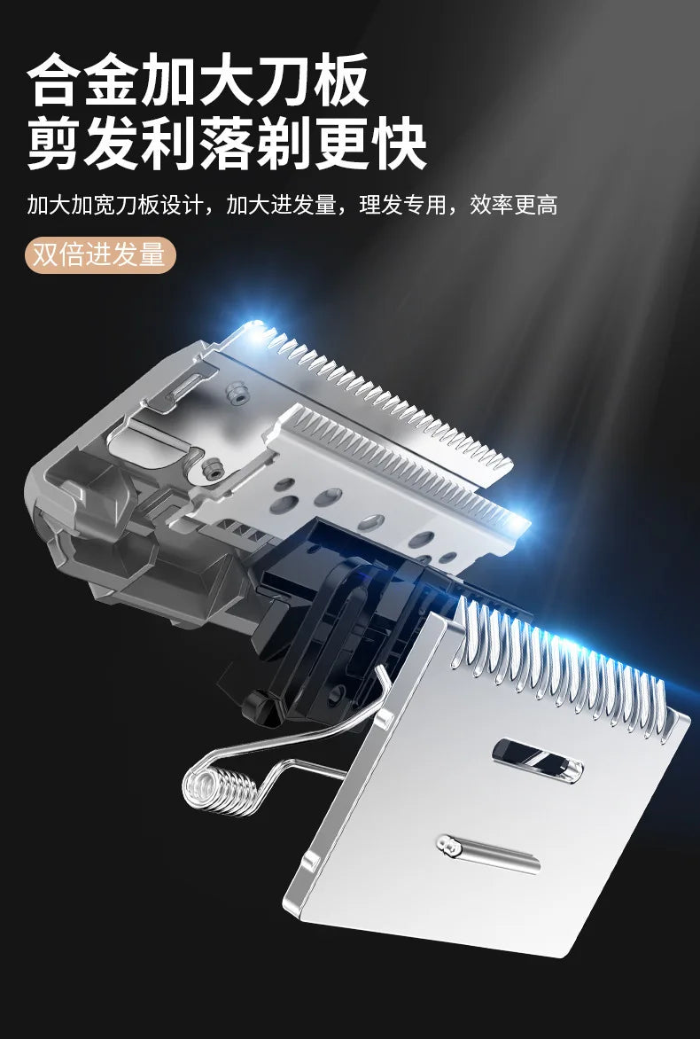 Electric hair clippers for home use, salon use, and professional hair clippers.