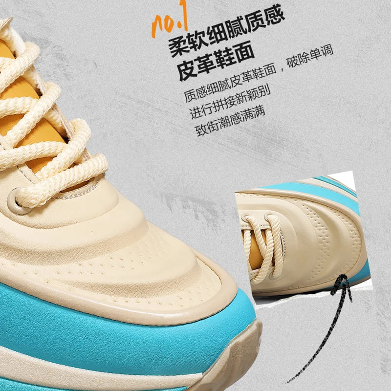 Men Shoes Platform Male Sneakers Fashion Thick Soles Casual Sport Shoes Breathable Height Increased Athletic Shoes Walking Shoes