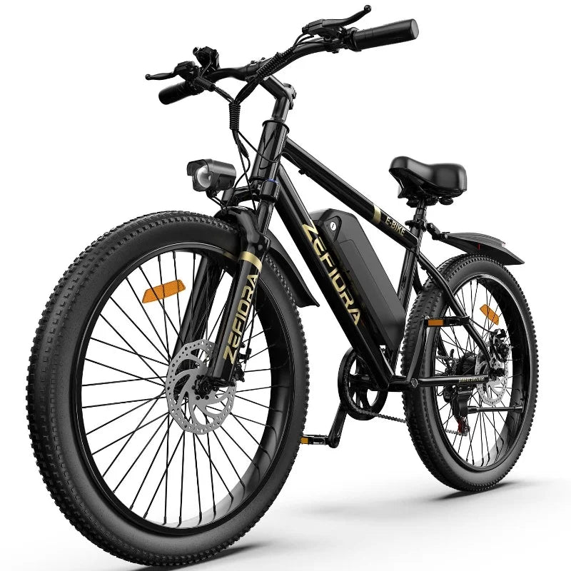 Zefiora M10 26 29er Mountain Bikes,48v Aluminum Alloy 1000w Motor Ebike, Adjustable Brake Seat,for Cycling Electric Bicycle