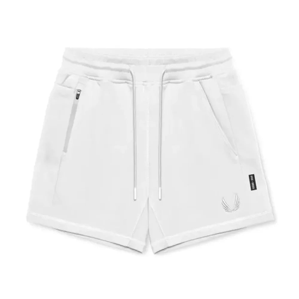 Mens Shorts Sports Gym Training Shorts American Casual Trendy Running Fitness Functional Shorts Breathable Shorts Men'S Clothing