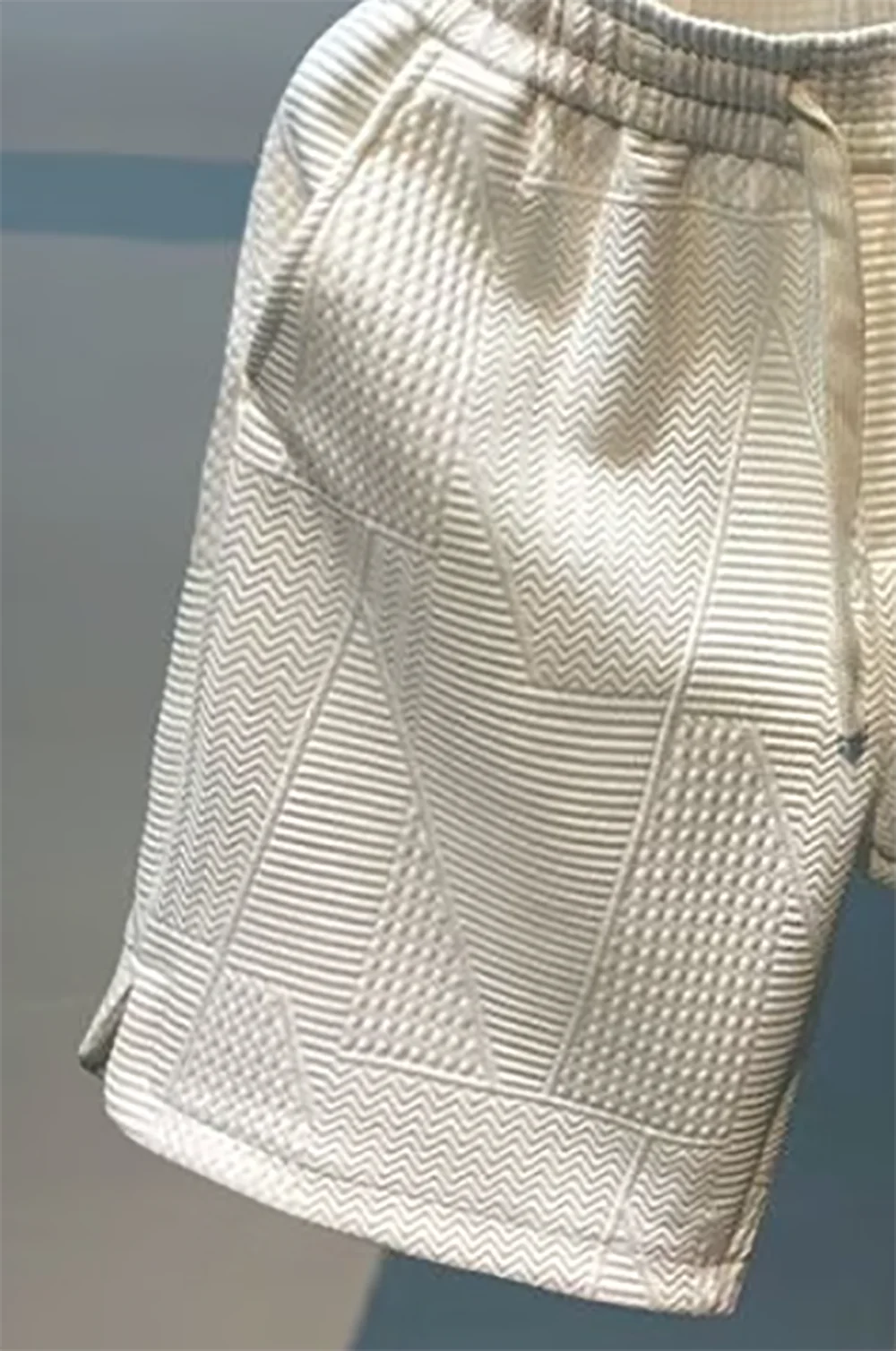 Men's Shorts New Summer Wear Fashion Brand Split Five Quarter Pants Handsome Casual Pants Comfortable Korean Five Quarter Pants